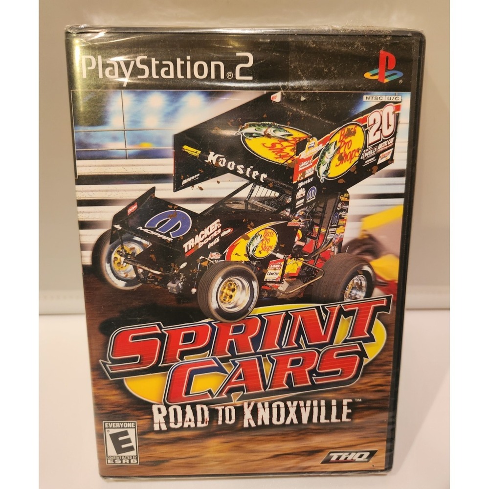 NEW Sprint Cars: Road to Knoxville Sony PlayStation 2 ps2 -‎ Factory SEALED